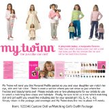 My Twinn Personalized Doll Packet with Matching Girl/Doll Outfits