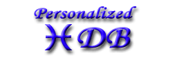 Personalized DB Logo