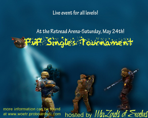 PvP Singles Tournament on May 24th