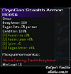 CryoGen Stealth Armor Boots