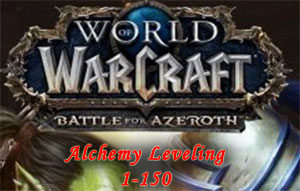 Leveling alchemy 1 to 150 bfa