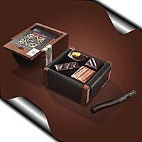 2 Mini Mahogany Chocolate Boxes (10 pieces)