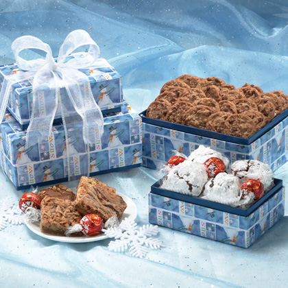 Mrs. Beasley's Holiday Two-Tier Cookie Tower, 38 Pieces